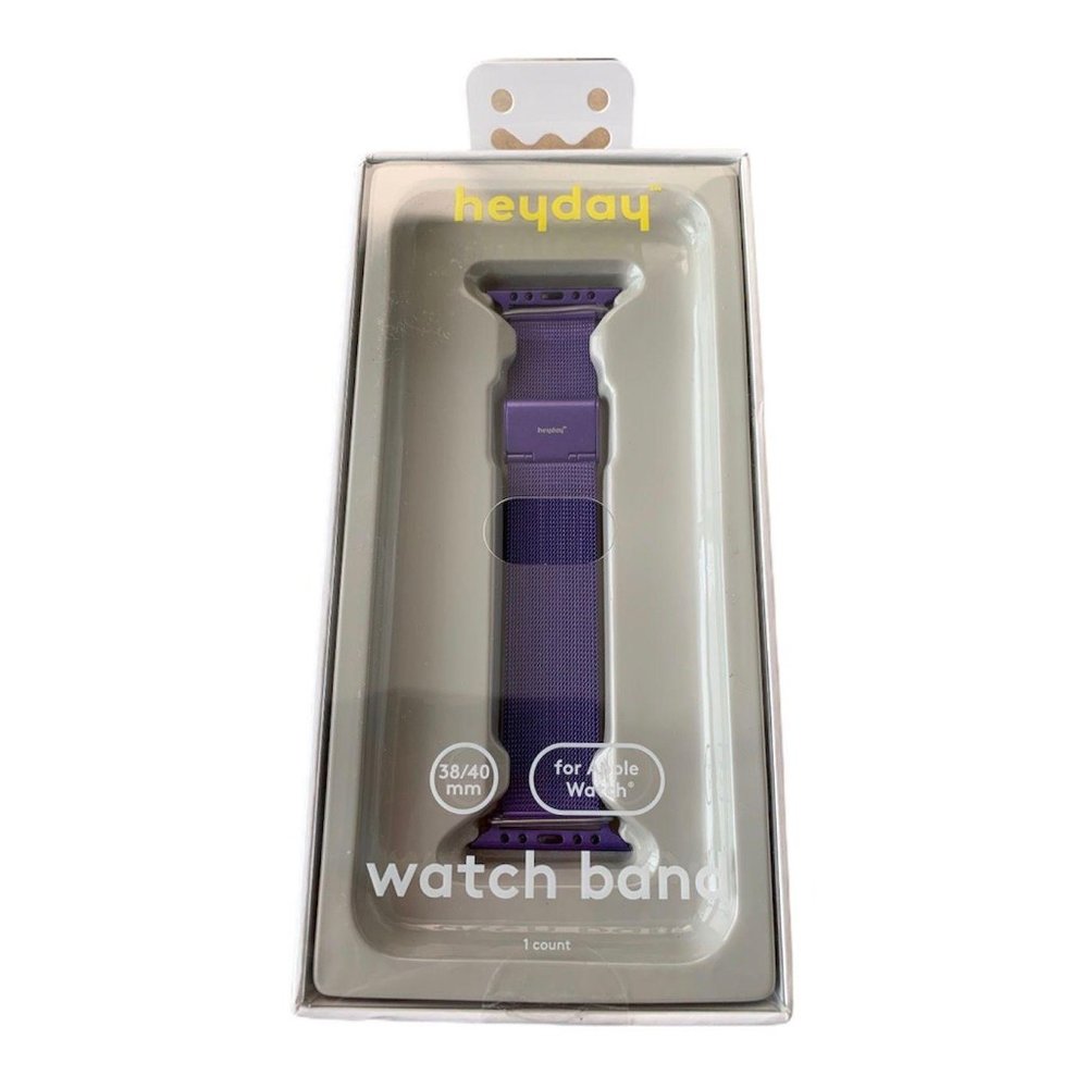 Apple Watch Metal Mesh Band – Purple